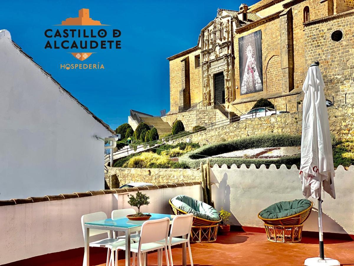 Hospederia Castillo De Alcaudete Buitenkant foto